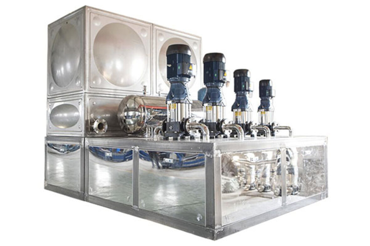 壓控式水力聯(lián)動(dòng)（前池式）無(wú)負(fù)壓全流量全變頻供水設(shè)備